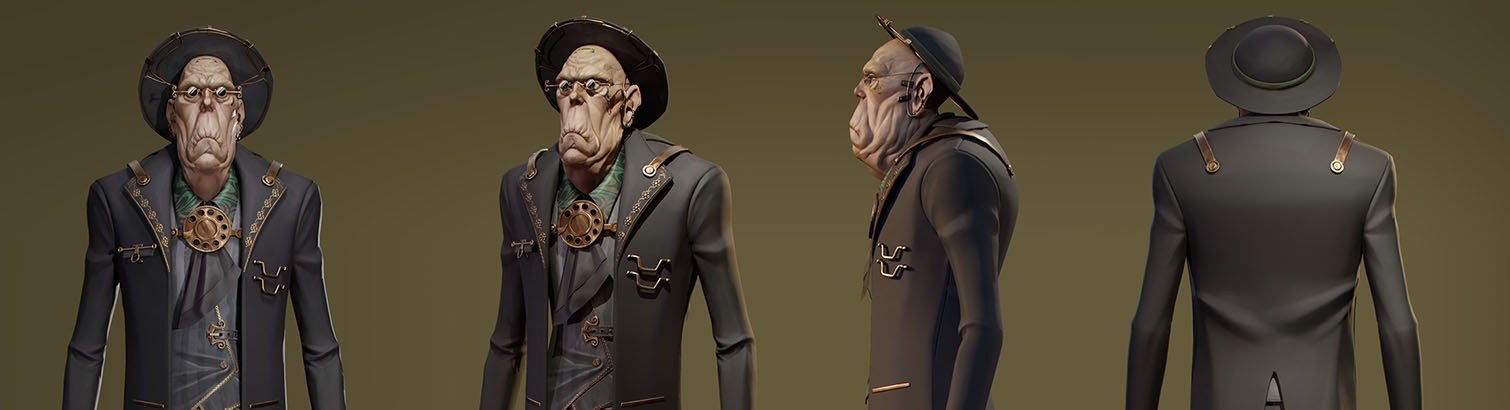 次时代风格角色