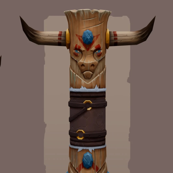 Tauren Totem World of Warcraft BFA | Fanart