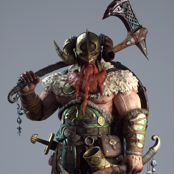 Vikings - Game Art 3D Modeling