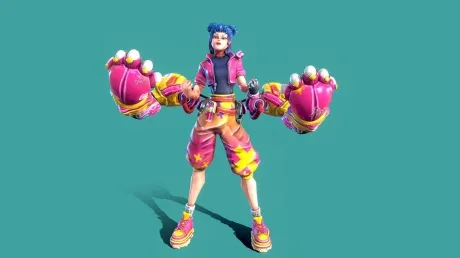 风格化塞博潮流女孩