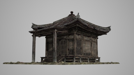 A small Buddhist temple in ancient Asia.jpg