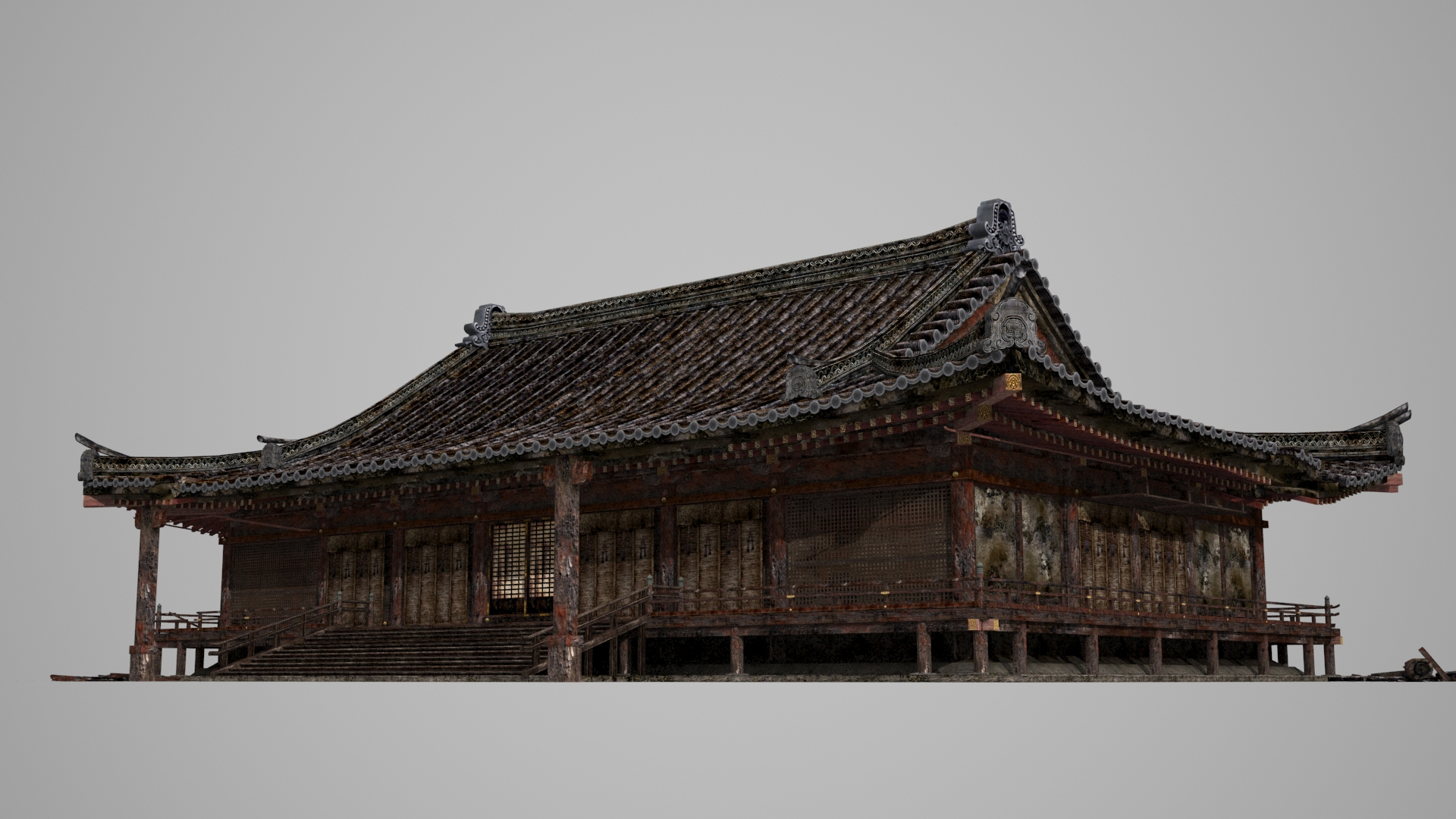 Realize a large ancient Asian palace.jpg