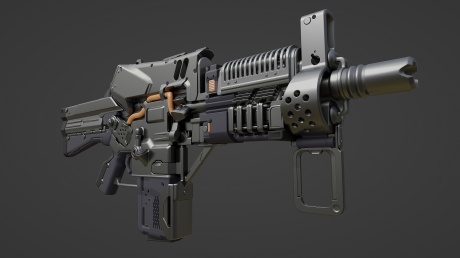 Stylized Gun - Concept by Vadim Sverdlov
