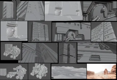 The Old City on Mars