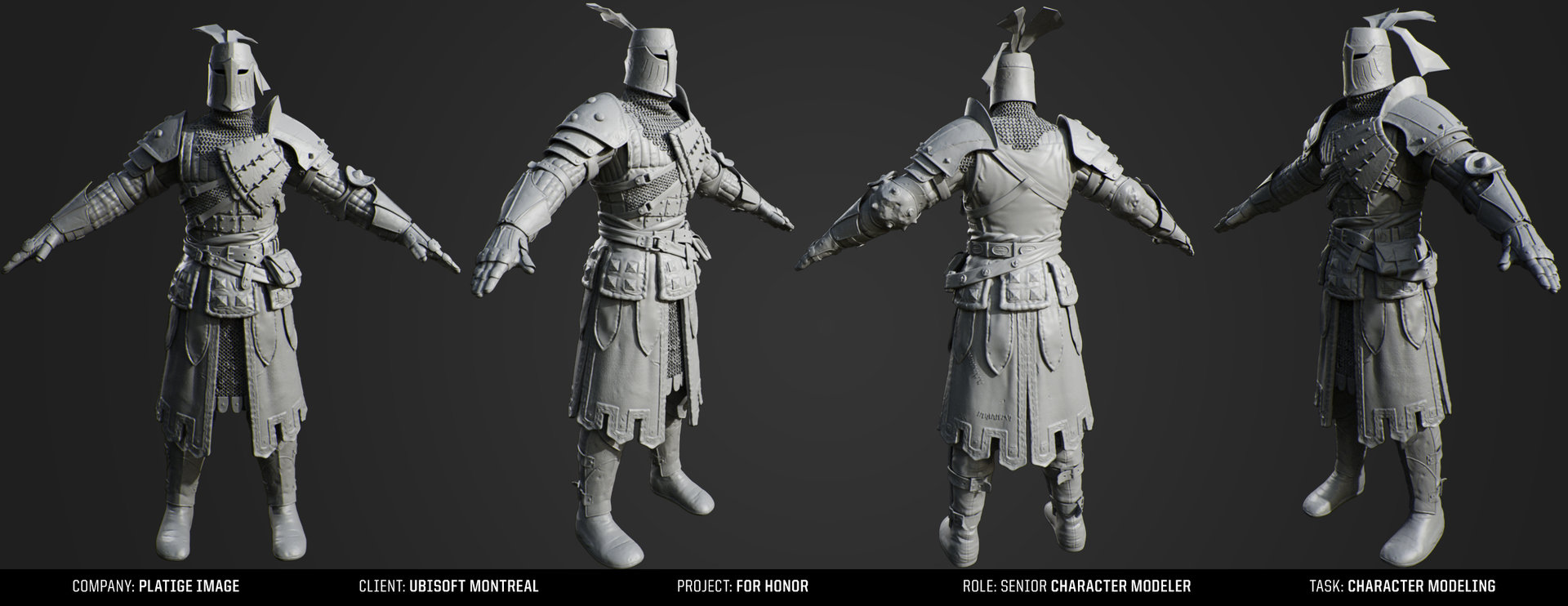 Character Models for a Cinematic 'For Honor', Tomasz Wrobel(3).jpg