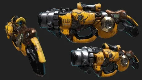 科幻手榴弹发射器