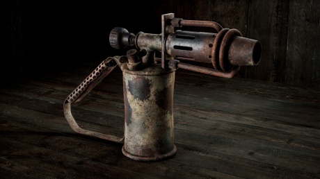 Old gas torch
