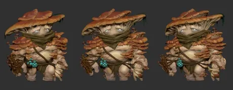 A mushroom and his son