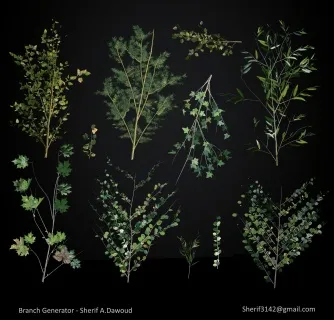 Branch/Plant Generator - Substance Designer