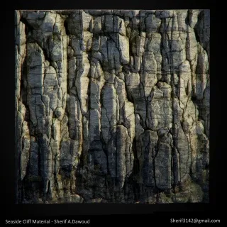 Seaside Cliff - Substance Designer