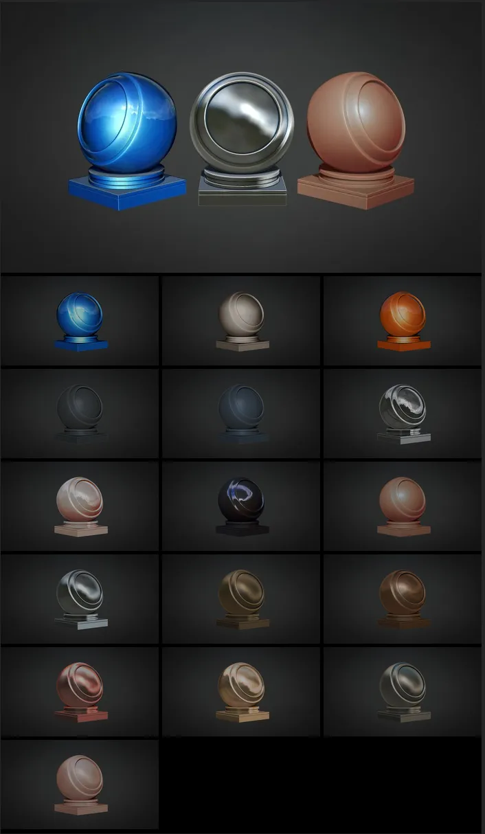 Matcaps材质包2预览.png