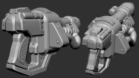 Torbjorn Weapon - High poly