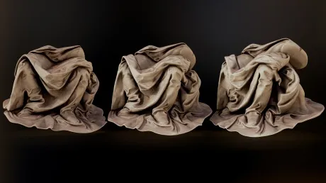 达芬奇布料雕刻练习