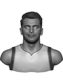 卢卡东契奇写实头雕练习